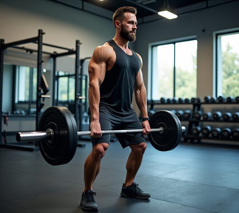 Step-by-step deadlift setup positions