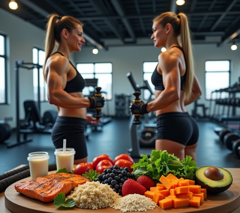 Full day of meals laid out on table