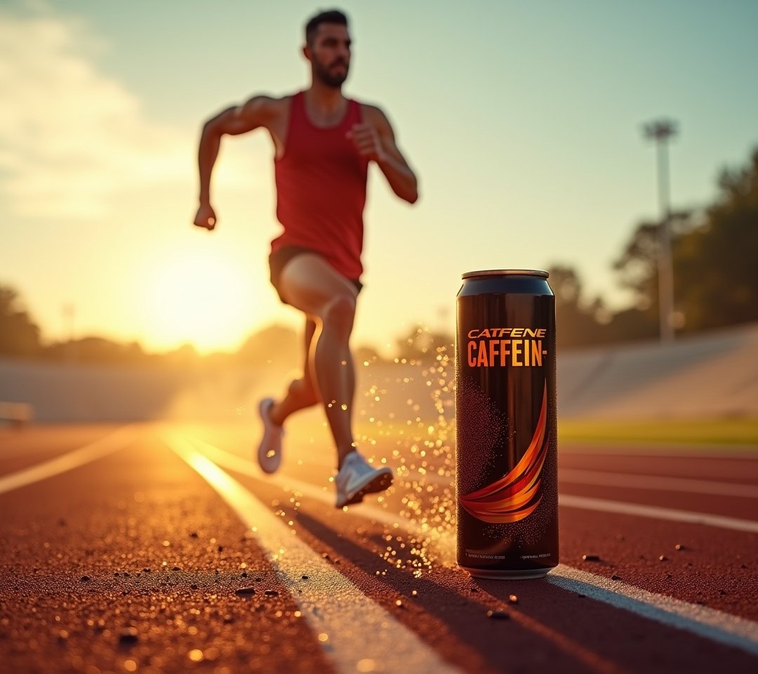 Coffee cup next to gym bag